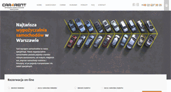 Desktop Screenshot of car4rent.pl